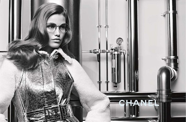 Chanel Fall‑Winter 201718 eyewear campaign.