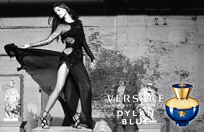 Versace Dylan Blue Femme Campaign by Bruce Weber