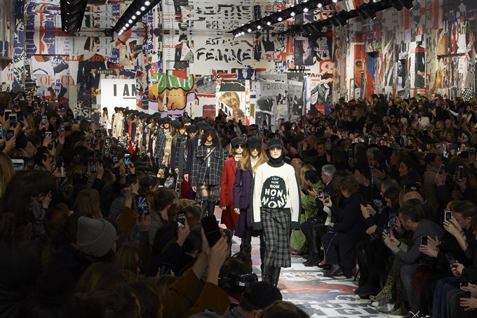 Imageresult for Dior delivers 1960s feminism to a new generation in Paris