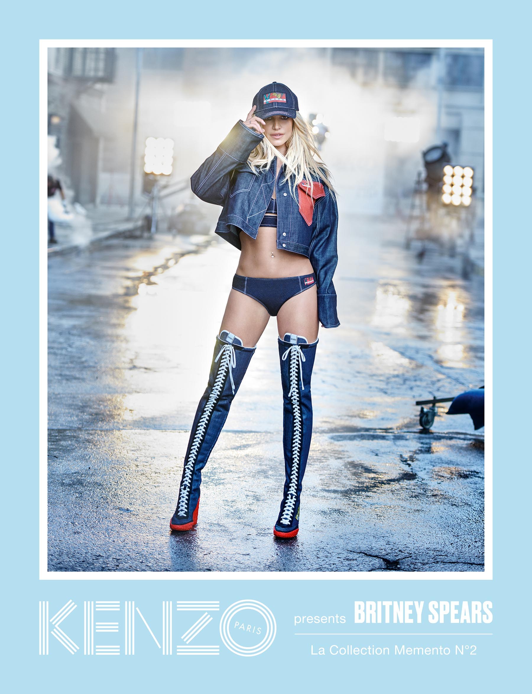 Britney Spears è la protagonista della nuova campagna Kenzo