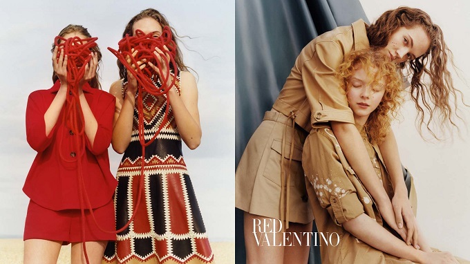 Red Valentino takes its Spring 2018 campaign to Dungeness, England.