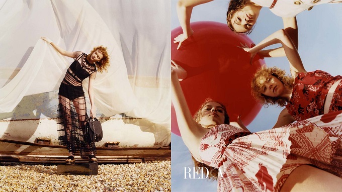 Red Valentino takes its Spring 2018 campaign to Dungeness, England.