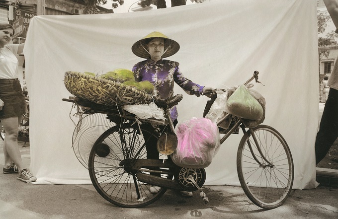 Màn Vietnam Street Heroines. Fotografie di Ottavia Castellina MAO Museo d'Arte Orientale