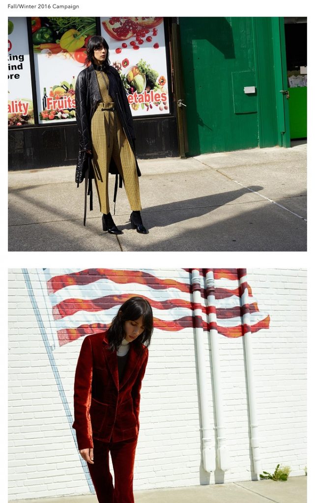 Jamie Bochert for Phillip Lim FallWinter 2016 Campaign