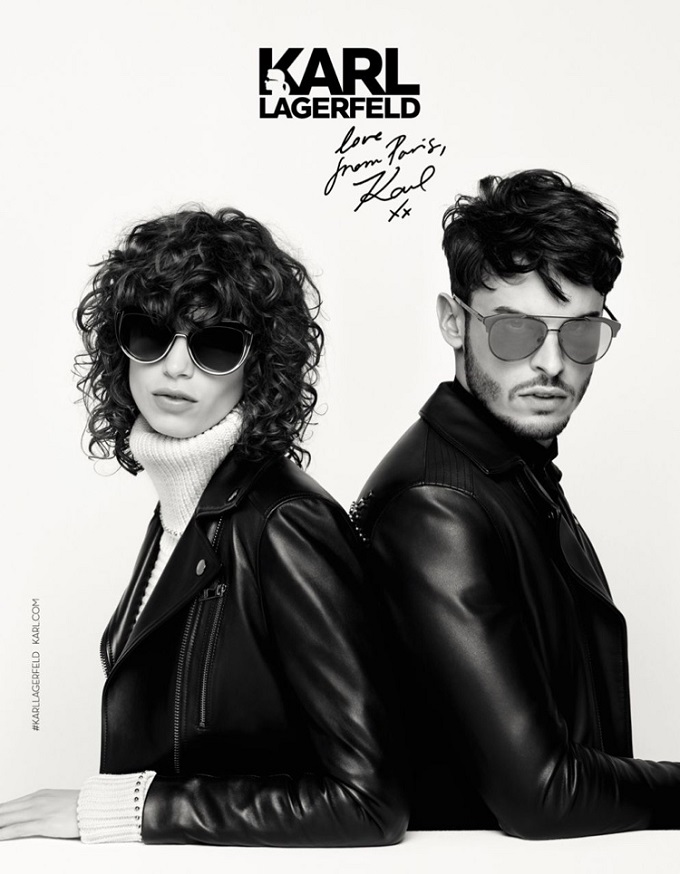 Mica Arganaraz stars in Karl Lagerfeld’s fall-winter 2016 campaign 