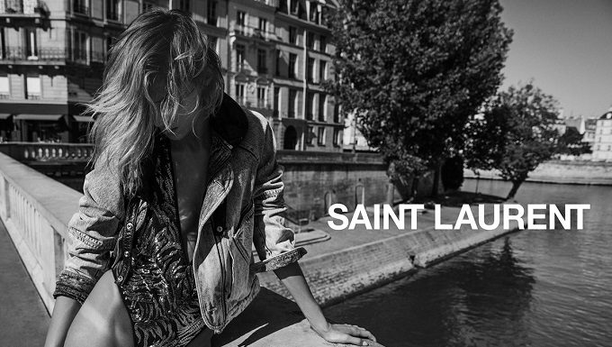 Prima campagna di Anthony Vaccarello per Saint Laurent Saint Laurent Anthony Vaccarello SS17