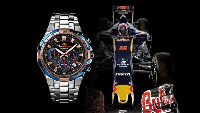 Casio presenta il primo orologio dedicato al team italiano di Formula 1 Casio Edifice Limited edition visual