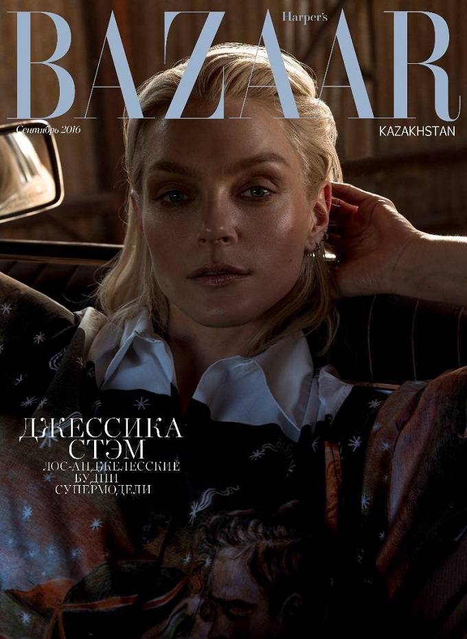 Jessica Stam by Paul McLean for Harper’s Bazaar Kazakhstan September 2016