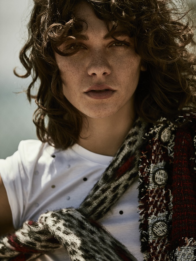 Steffy Argelich photographed by Tomás de la Fuente for TELVA