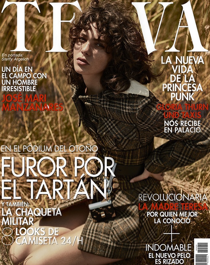 Steffy Argelich photographed by Tomás de la Fuente for TELVA