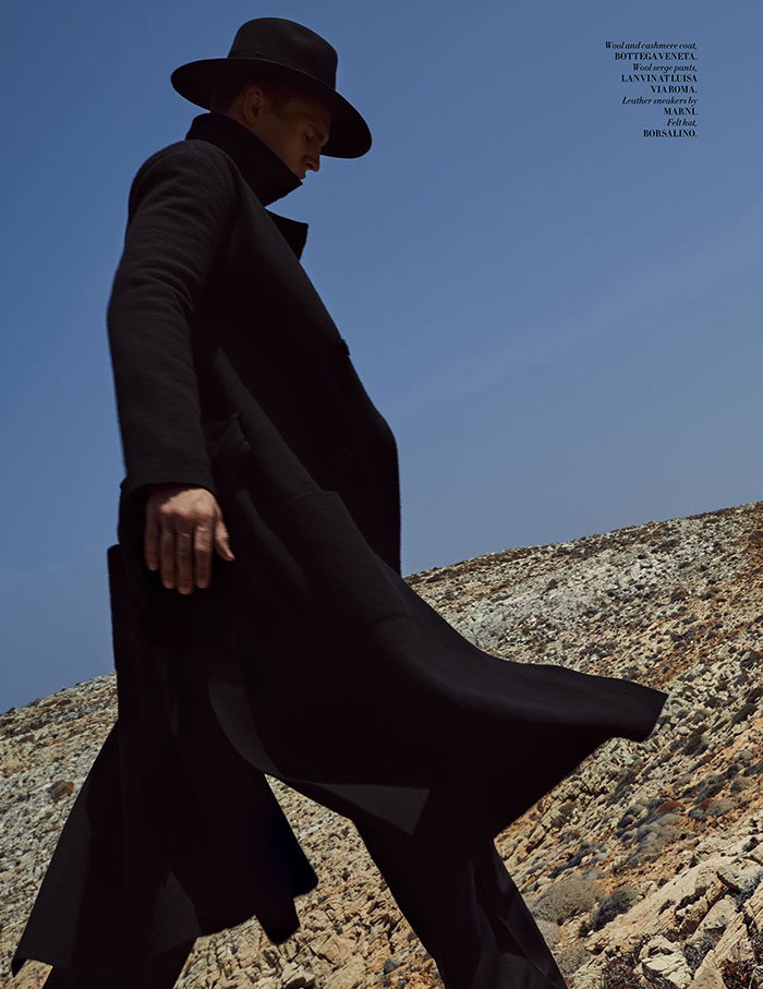 Julian Schneyder for L’Officiel Singapore by Kosmas Pavlos