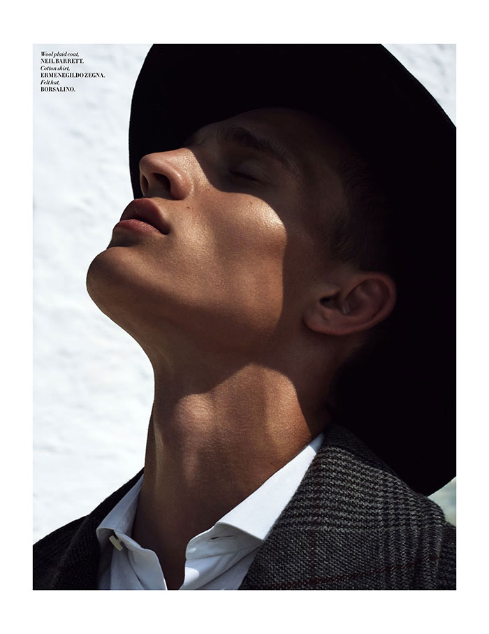 Julian Schneyder for L’Officiel Singapore by Kosmas Pavlos