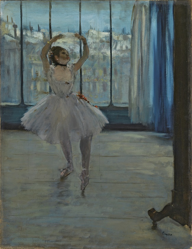 Edgar Degas, La Danseuse dans l'atelier du photographe, 1875 © Courtesy of Fondation Louis Vuitton