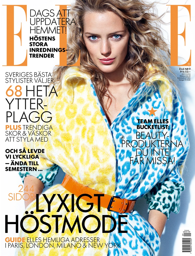 ELLE Sweden September 2016 Esther Heesch by Eric Josjo
