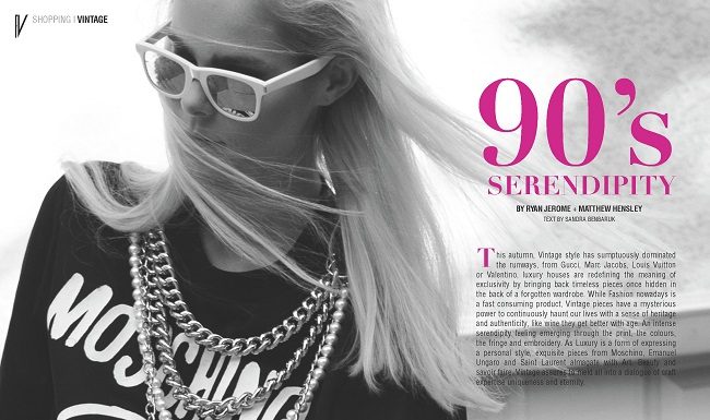 90`s Serendipity – Jess Gold for FV magazine by Ryan Jerome Jess Gold for FV magazine by Ryan Jerome