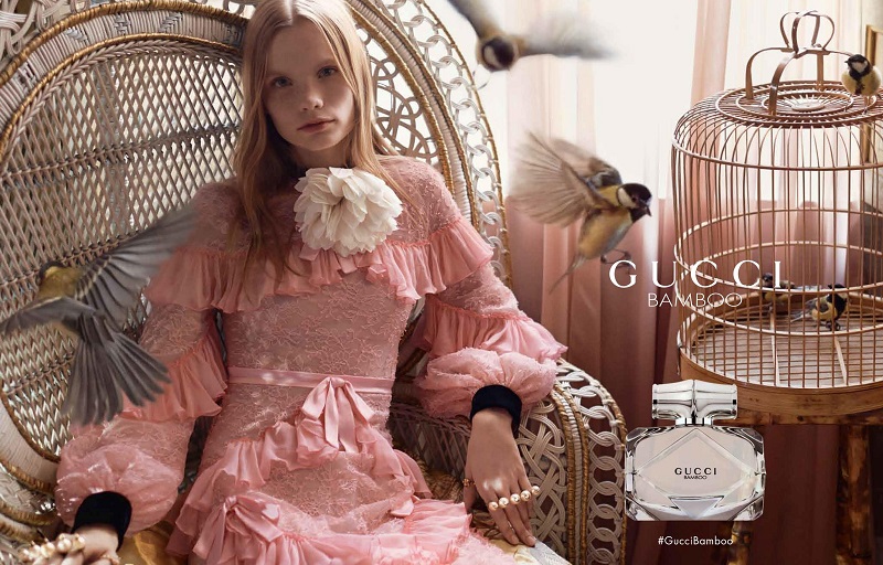 Polina Oganicheva for Gucci Bamboo