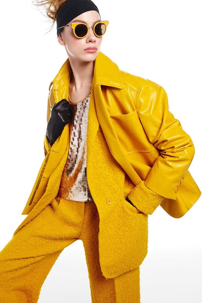 Odette Pavlova Layers Up in Max Mara’s Fall 2016 Campaign