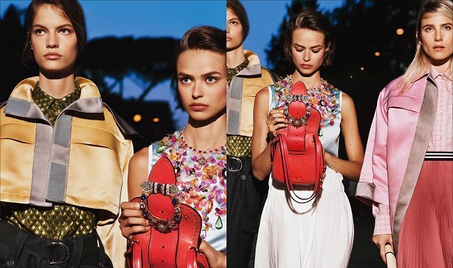 Miu Miu Croisiere 2017 Advertising Campaign Miu Miu Cruise 2017 Campaign Shot in Rome