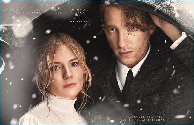 Sienna Miller and Domhnall Gleeson star in Burberry’s new campaign, The Tale of Thomas Burberry.
