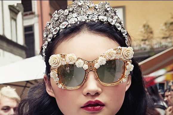 Dolce&Gabbana Flowers Lace, la campagna video Collezione Eyewear Flowers Lace