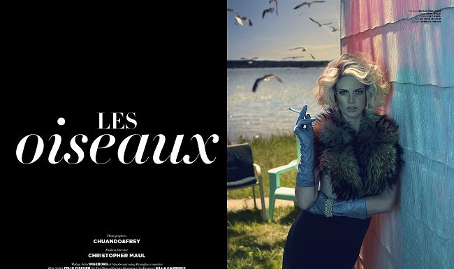 Anne V nel mirino fotografico di Chuando & Frey Anne V nel mirino fotografico di Chuando & Frey per D’SCENE Magazine