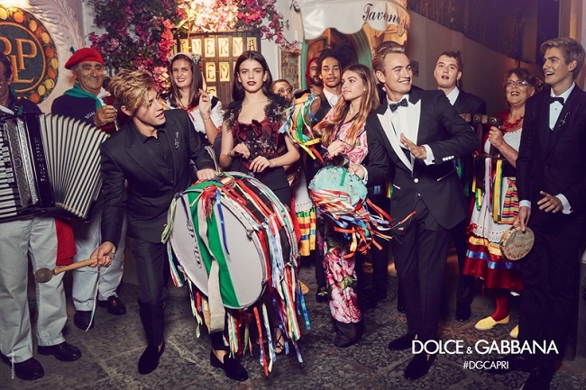 Dolce & Gabbana, la nuova campagna è ambientata a Capri