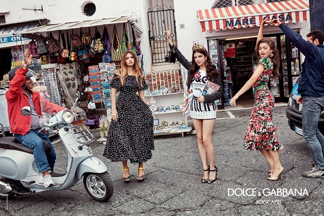 Dolce & Gabbana, la nuova campagna è ambientata a Capri