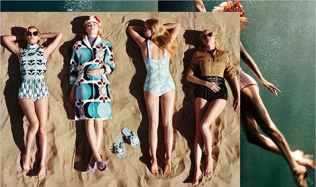 Miu Miu campagna pubblicitaria primavera estate 2017 Miu Miu campagna pubblicitaria primavera estate 2017
