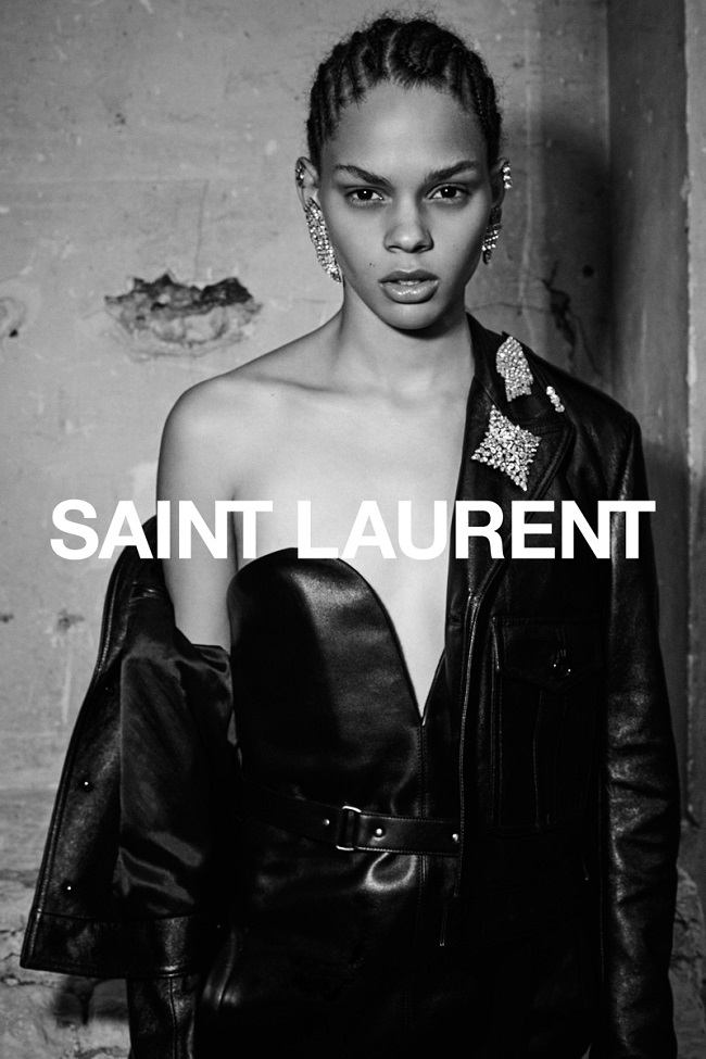 Saint Laurent e la nuova provocante Campagna di Anthony Vaccarello
