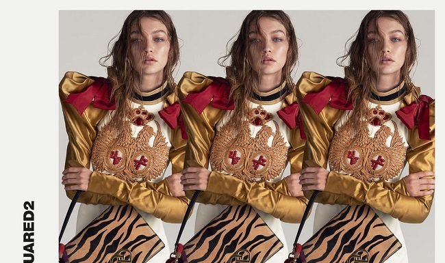 DSquared2 – la nuova campagna ha il volto di Gigi Hadid DSquared2 - Mert Alas & Marcus Piggott, Gigi Hadid è la star della campagna primavera 2017