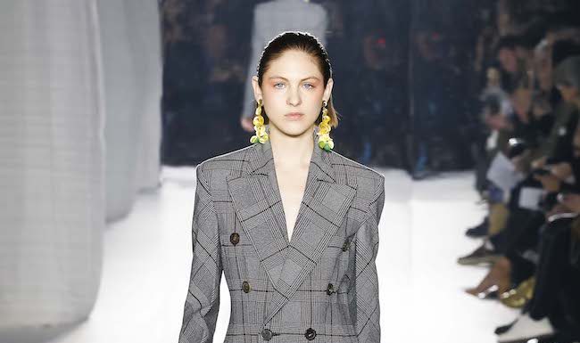 MFW: la visione cinematografica di Mila Schön Mila Schön Fashion show Ready to wear collection fall winter 2017