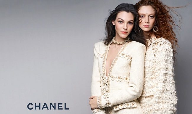Chanel Pre-Fall 2017: Natalie Westling & Vittoria Ceretti by Karl Lagerfeld Chanel Pre-Fall 2017 : Natalie Westling & Vittoria Ceretti by Karl Lagerfeld