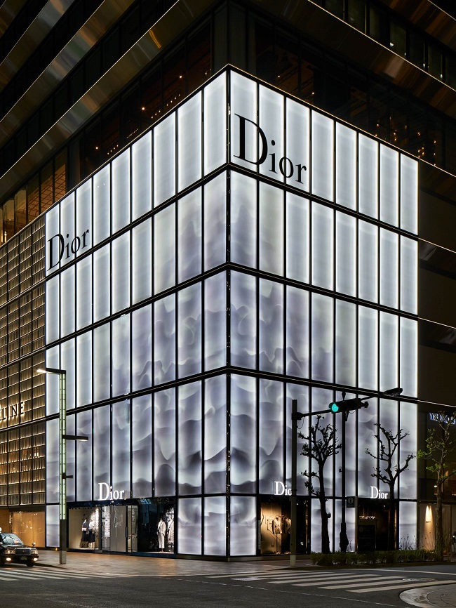 La House of Dior Ginza fashionpress.it