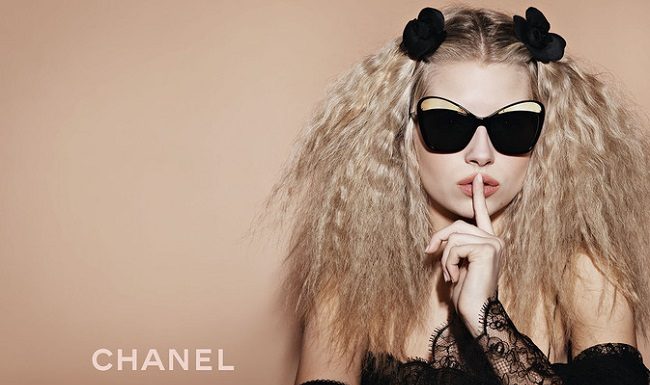 Chanel: Lottie Moss Campagna Pubblicitaria Occhiali Chanel Lottie Moss Campagna Pubblicitaria Occhiali