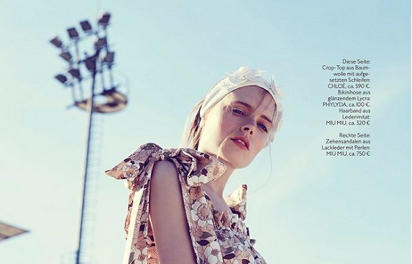 Vladimir Marti cattura uno stile Retrò per Instyle Germany Vladimir Marti cattura uno stile Retrò per Instyle Germany