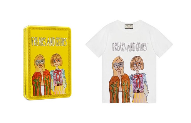 Le T-shirt Gucci con i disegni di Angelica Hicks
