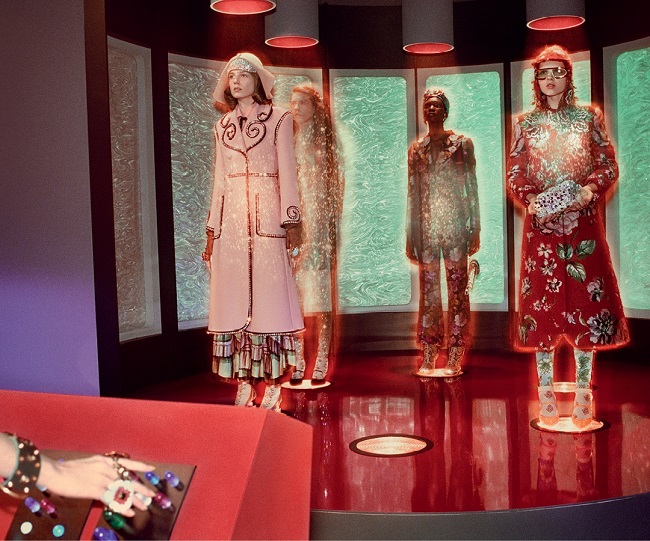 Gucci la campagna Autunno Inverno 2017 tra fantascienza e retrofuturismo