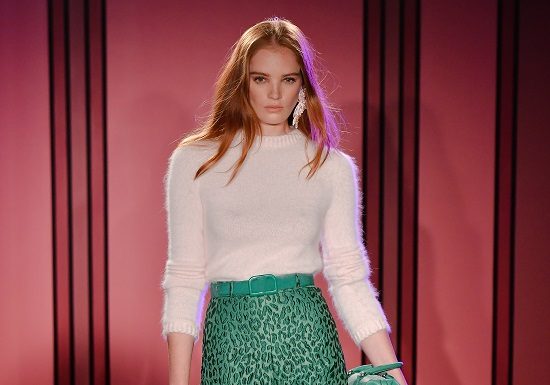 New York, colori eclettici nella collezione di Brandon Maxwell Brandon Maxwell Spring 2018 Ready-to-Wear Collection fashionpress.it