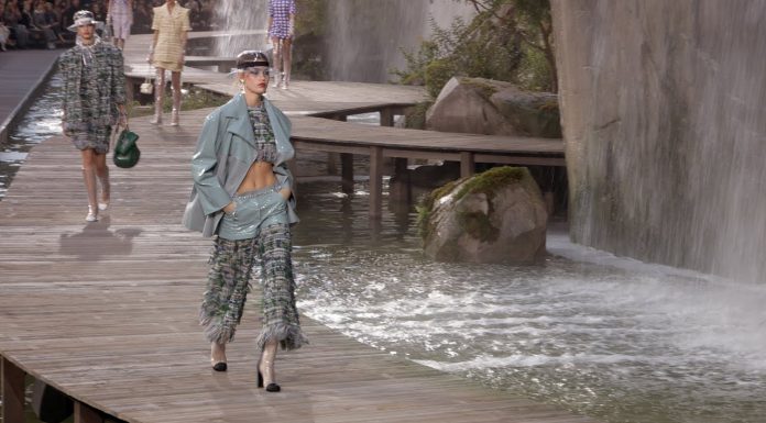 Chanel trasforma il Grand Palais nell’Eden della moda Chanel trasforma il Grand Palais nell' Eden della moda