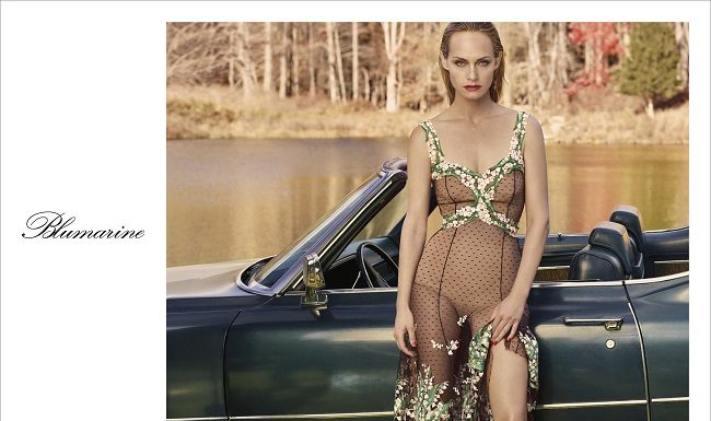 Amber Valletta musa per Blumarine Amber Valletta musa per Blumarine