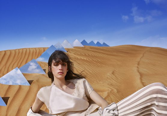 Rinascita: Dubai applaude Viola Ambree Dubai applaude 'Rinascita', l'autunno inverno 201819 di Viola Ambree