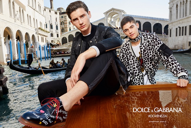 Dolce & Gabbana a Venezia per la campagna primavera-estate 2018