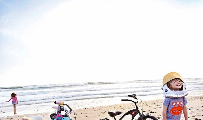 La bici spaziale di Electra Bike a Pitti Bimbo 86 La bici spaziale di Electra Bike a Pitti Bimbo 86