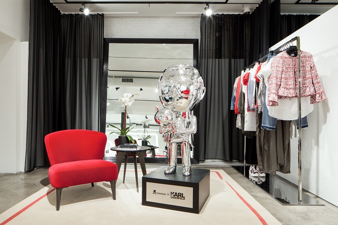 Karl Lagerfeld Opens His First US Flagship