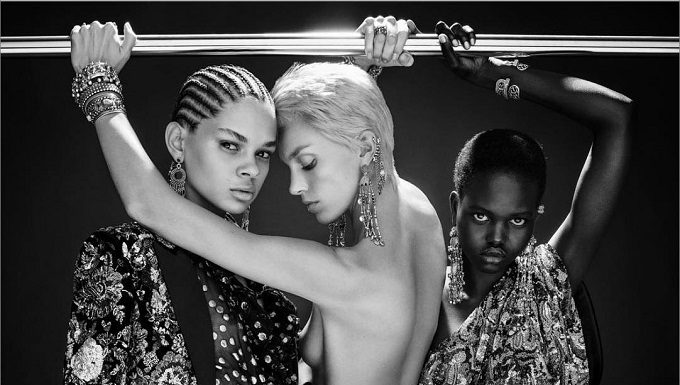 Saint Laurent Spring Summer 2018 ad campaign #YSL14 Saint Laurent Spring Summer 2018 ad campaign #YSL14 lensed by fashion photography duo Inez and Vinoodh.