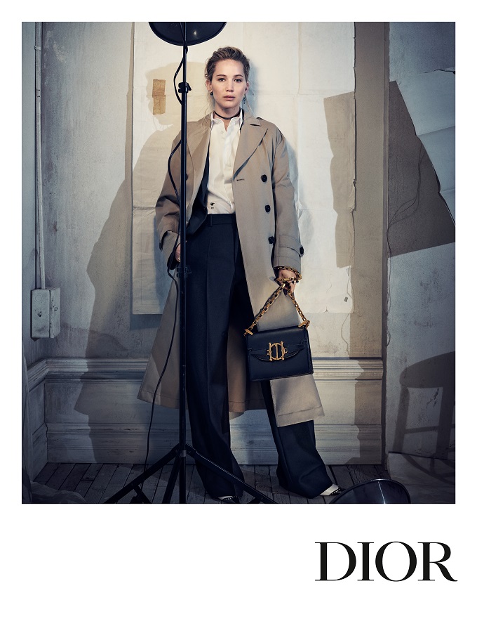 Dior Ready To Wear Fall 2018 Jennifer Lawrence by Brigitte Lacombe