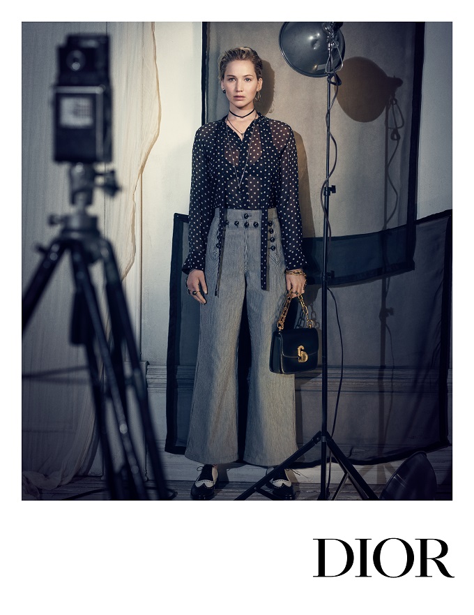 Dior Ready To Wear Fall 2018 Jennifer Lawrence by Brigitte Lacombe