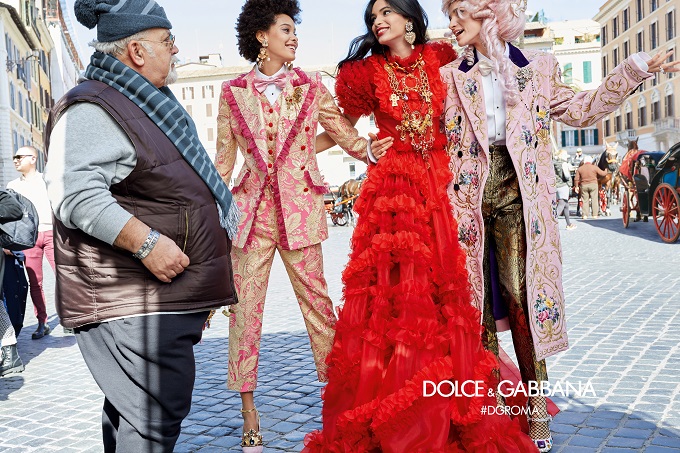 Dolce & Gabbana Fall 2018 Ad Campaign by Luca & Alessandro Morelli