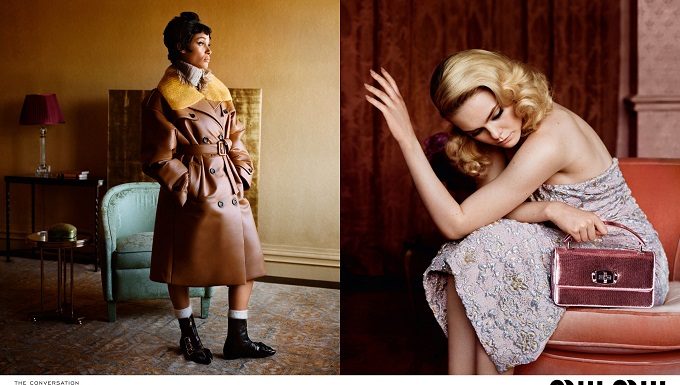 Miu Miu: The Convesation Fall Winter 2018 Advertising Campaign Miu Miu The Convesation Fall Winter 2018 Advertising Campaign