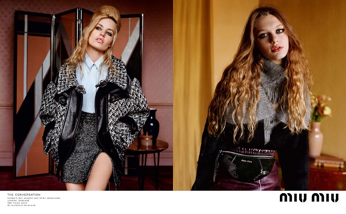 Miu Miu The Convesation Fall Winter 2018 Advertising Campaign